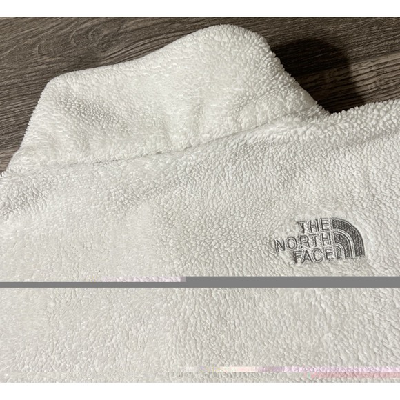 The North Face Women's Osito Full Zip Fleece Jacket Size XL in Moonlight Ivory - Picture 9 of 16